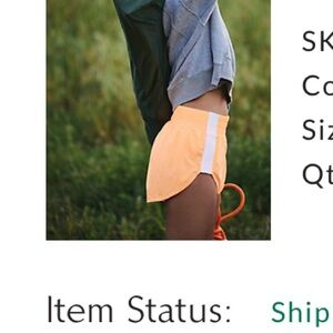 Free people trail angel shorts